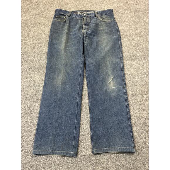 Ermenegildo Zegna Jeans 38 Made in Italy Denim Normcore Y2K Designer Casual 90s - Picture 1 of 13
